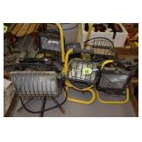 GROUP OF 6 ELECTRIC LIGHTS