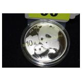 CHINESE 2019 UNCIRCULATED SILVER PANDA