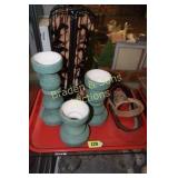 TRAY OF ASSTD DECORATIONS