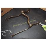 KELLY HORSE BIT WITH ENGRAVED NICKEL OVERLAY