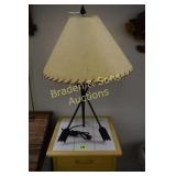 CONTEMPORARY NATIVE AMERICAN STYLE LAMP