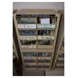 GROUP OF 2 BOLT BINS WITH CONTENTS