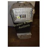 VINTAGE CAST IRON WOOD BURNING STOVE