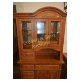 CONTEMPORARY 82" TALL X 49" WIDE CHINA CABINET