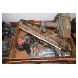 USED NAILGUN, ANGLE GRINDER AND MILWAUKEE
