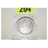 US 1832 CAPPED BUST SILVER HALF DOLLAR. EF+