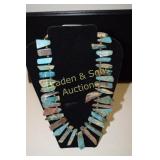 LADIES NATIVE AMERICAN TURQUOISE NECKLACE