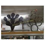 GROUP OF 2 OUTDOOR DECORATIONS