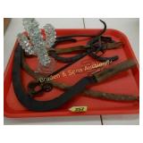 TRAY OF ASSTD RUSTIC DECORATIONS