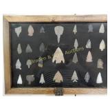 GROUP OF 27 NATIVE AMERICAN POINTS FOUND