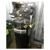 BLACK MAX 5HP 220 VOLT UPRIGHT AIR COMPRESSOR