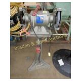 COLUMBIA BENCH GRINDER ON STAND