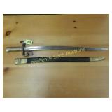 SOUTH AMERICAN PRE WW1 ARTILLERY SHORT SWORD