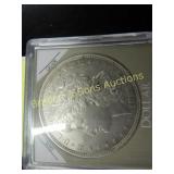 US 1921-P MORGAN SILVER DOLLAR. AU QUALITY