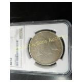 NGC GRADED AU53 - 1922-S PEACE SILVER DOLLAR