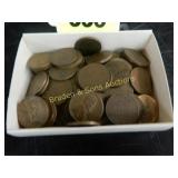 GROUP OF 100 US WHEAT PENNIES