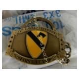 GROUP OF APPROX 150 CAVALRY KEY CHAINS