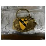 GROUP OF APPROX 150 CAVALRY KEY CHAINS