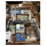 GROUP OF 2 BOXES OF ASSTD DOOR KNOBS, DOOR LOCKS