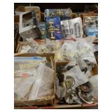 GROUP OF 2 BOXES OF ASSTD DOOR KNOBS,