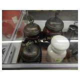 GROUP OF 4 KITCHEN DECANTERS