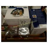 GROUP OF ASSTD XMAS DECORATIONS INCLUDING