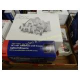 GROUP OF ASSTD XMAS DECORATIONS INCLUDING