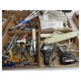 GROUP OF 4 BOXES OF ASSTD TOOLS AND GLOVES