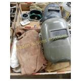 GROUP OF 2 BOXES OF ASSTD WELDING EQUIPMENT