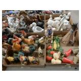 GROUP OF 6 BOXES OF ASSTD FIGURINES