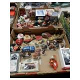 GROUP OF 2 BOXES OF ASSTD XMAS DECORATIONS