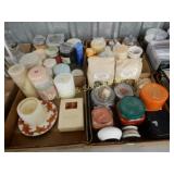GROUP OF 4 BOXES OF ASSTD CANDLES