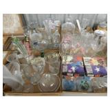 GROUP OF 4 BOXES OF ASSTD GLASSWARE