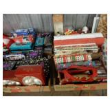 GROUP OF 6 BOXES OF ASSTD XMAS DECORATIONS