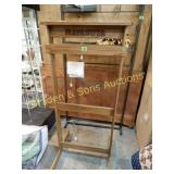 CONTEMPORARY 57" QUILT RACK.