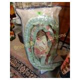 CUSTOM MADE BABY BED BUMBERPAD AND CRIB