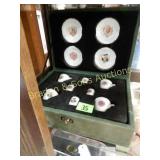 NEW IN BOX BARBIE TEA SET. SERVICE FOR 4.