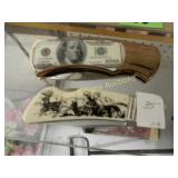 GROUP OF 2 NEW FOLDING POCKET KNIVES.