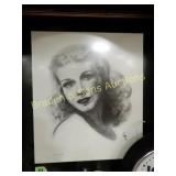 FRAMED 21" X 19" LIMITED EDITION 35/250, SELF