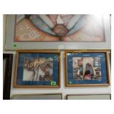 GROUP OF 3 FRAMED 8" X 10" NATIVE AMERICAN PRINTS.