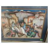 GROUP OF 2 FRAMED NATIVE AMERICAN PRINTS.