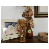 SHELF NATIVE AMERICAN COLLECTIBLES.