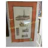 FRAMED 21" X 11" LIMITED EDITION 65/1000 ARTIST