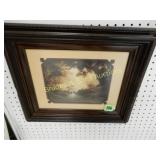 FRAMED 8" X 10" ARTIST SIGNED BY DALHART WINDBERG.