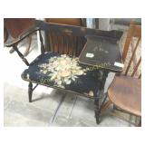 ANTIQUE TELEPHONE TABLE IN EXCELLENT CONDITION.