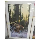 GROUP OF 3 FRAMED PRINTS. 2 ARE LARRY DYKE.