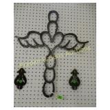 GROUP OF 3 INDOOR WALL DECORATIONS INCLUDING 2