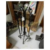 FIREPLACE TOOL SET, LOG HOLDER AND MULTIPLE