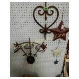 GROUP OF 3 WALL DECORATIONS.