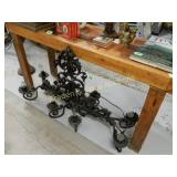 VINTAGE 57" SOFA TABLE.